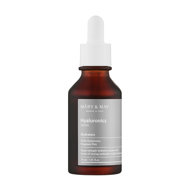 Відновлювальна сироватка для обличчя Mary &amp; May Hyaluronics Serum з гіалуроновою кислотою, 30 мл